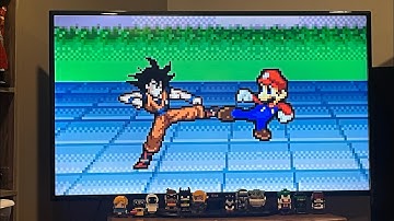 Charsonic reacts to Goku vs Mario Round 1 Sprite Animation (Animated by CM64) from MapleRiot