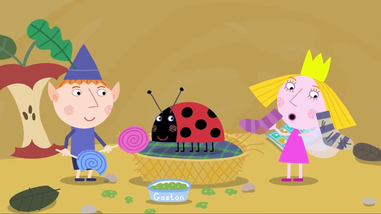 Gaston the Ladybird & Much More! | Ben and Holly | Season 1 | COMPILATION | Kids Videos