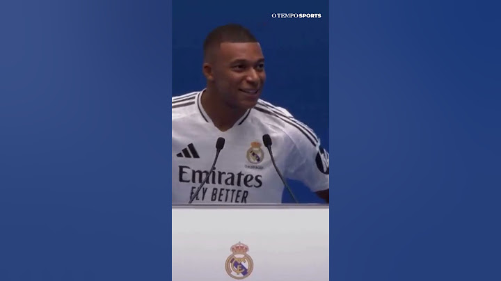 Mbappé é apresentado no Real Madrid e puxa grito: 'Hala Madri!'