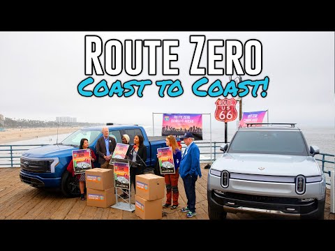 Route Zero - Electric Car Road Trip Kickoff on Route 66 with Ed Begley Jr