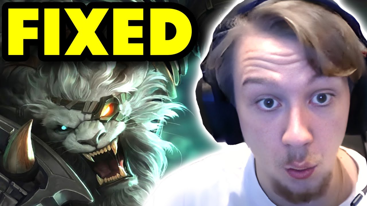 RIOT FINALLY FIXED MY CHAMPION