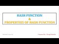 Understanding Hash Functions in Cryptography 🔐 | Key Properties & Simple Techniques