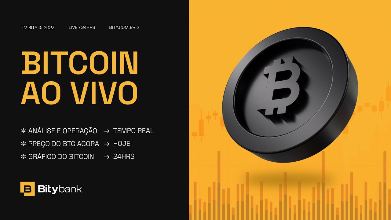🔴 BITCOIN (AO VIVO) Gráfico de Preço, Trade, Operação, Mercado, Dólar -  Bitybank