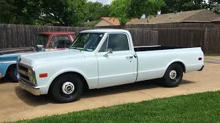 1970 Chevy C10 new wheels