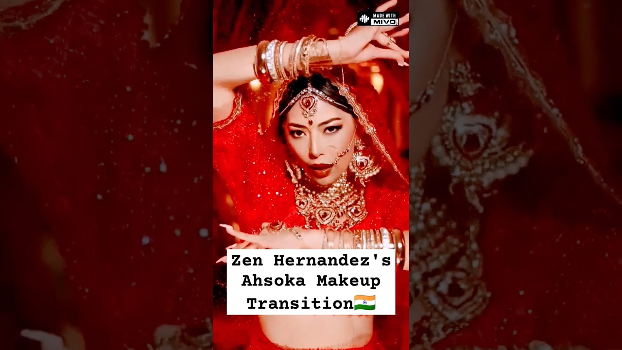 Zen Hernandez's Ahsoka Makeup Transition 