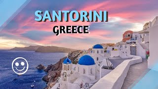 The Beauty Of Santorini Relaxing Cinematic Travel Video In 4K
