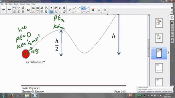 phys101 screencasts ch5 035 conservation of energy