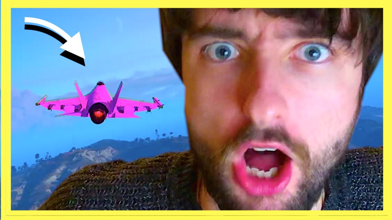Flying the Lazer on the NEW ISLAND! (GTA Online)