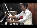 Martin Bacot plays Bach/Widor: Mattheus Final, at St Sulpice