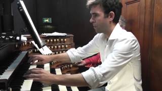 Martin Bacot plays Bach/Widor: Mattheus Final, at St Sulpice Resimi