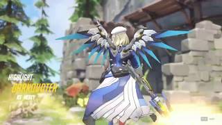 Overwatch Highlight (QP) - Mercy (Eichenwalde)