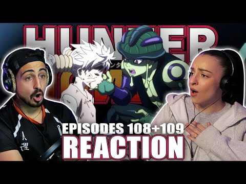 OUR FAVOURITE SCENE IN HUNTER X HUNTER?! Hunter x Hunter Episodes 108-109 REACTION!