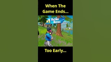 When The Game Ends Too Early... -Fortnite Project Retrac Chapter 2 Season 4!
