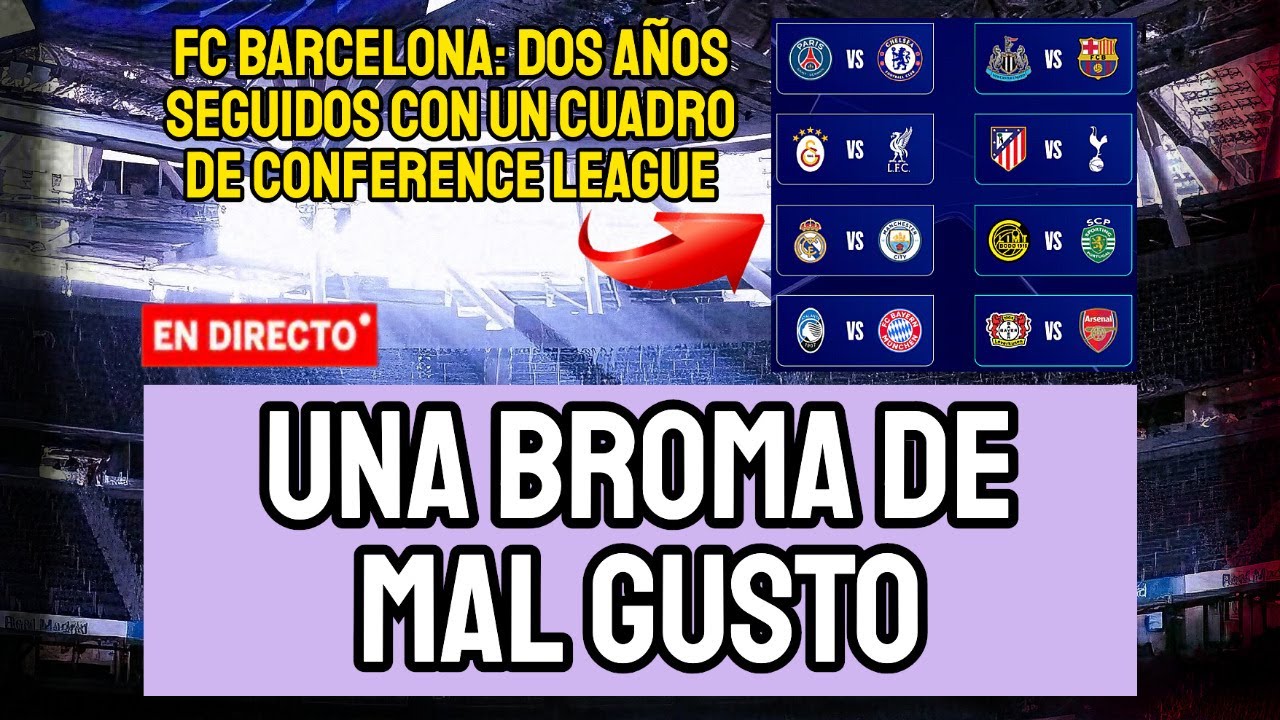 ANÁLISIS SORTEO CHAMPIONS LEAGUE: CAMINO INFERNAL PARA EL REAL MADRID Y CONFERENCE PARA EL BARCELONA