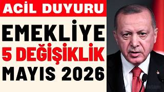 1 Mayıs’tan İtibaren Her Şey Değişiyor! Emeklileri 5 Büyük Yenilik Bekliyor