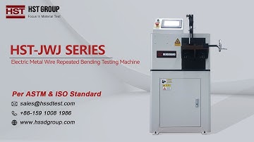 How to operate HST JWJ-10 Electric metal wire repeated bending test machine