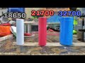 building battery pack using 32700