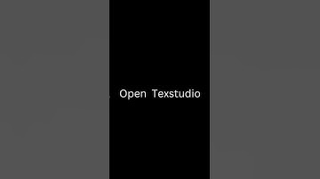 How to open new file in texstudio and save it with name|texstudio|latex software|new file