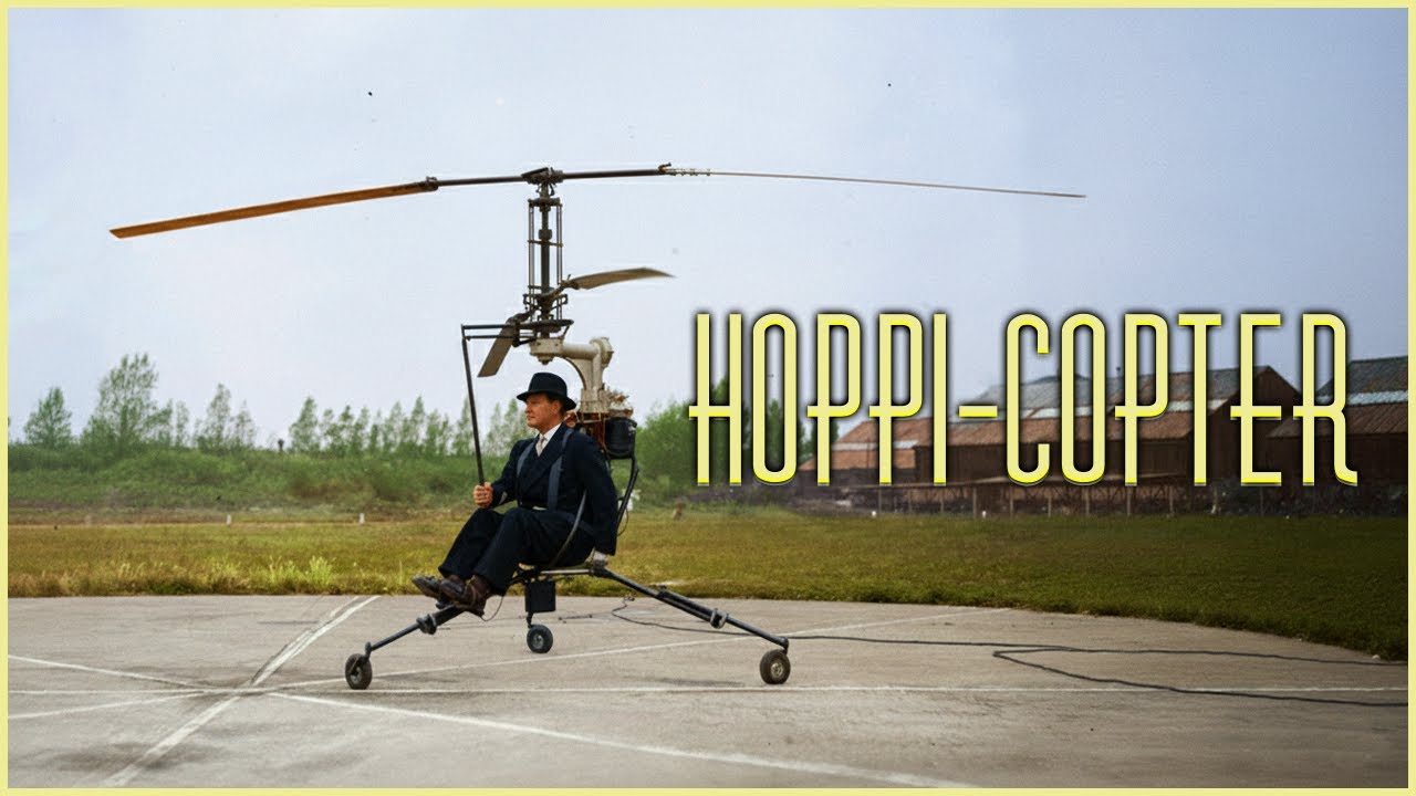Pentecost HX-1 Hoppi-Copter: The OG Flying Backpack That Predated Jetpacks