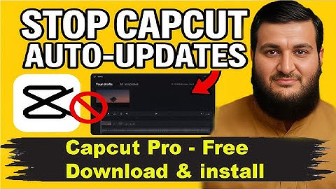 Stop Capcut AUTO UPDATES NOW Before It