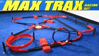 Hot Wheels Motorized Max Trax Racing Set from 1998