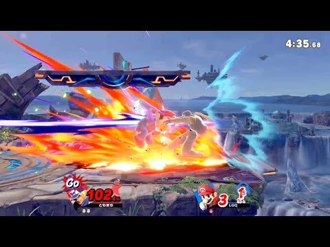 テリーの超必殺技を連打してたら相手5秒で90％超えてて笑いすぎた【スマブラSP】