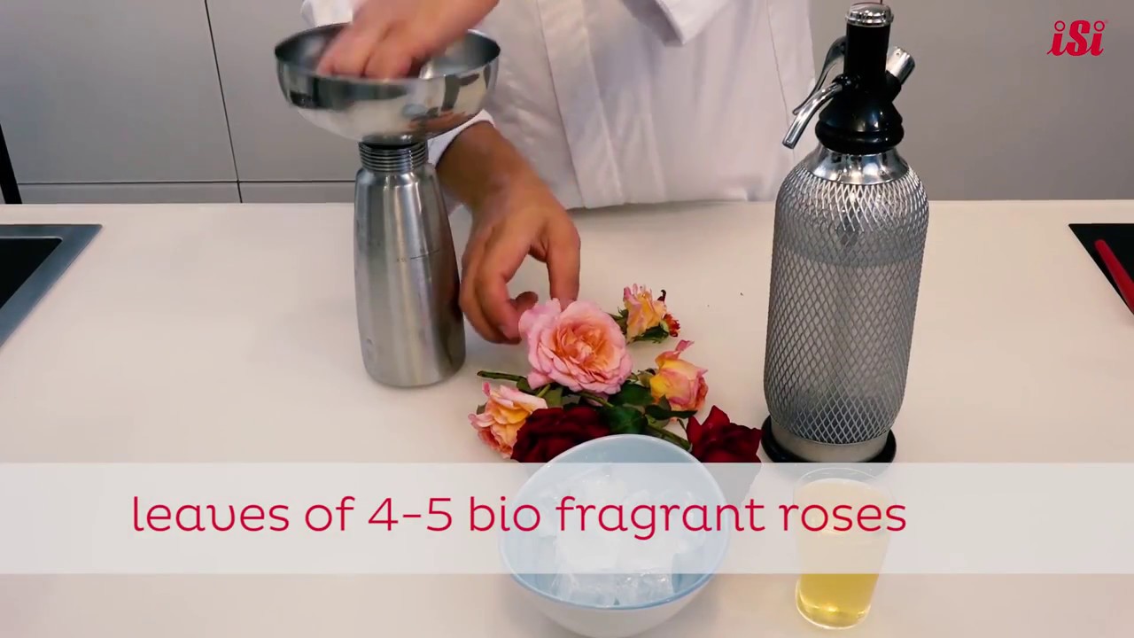 iSi Cocktail Recipe: Fizzy Rose