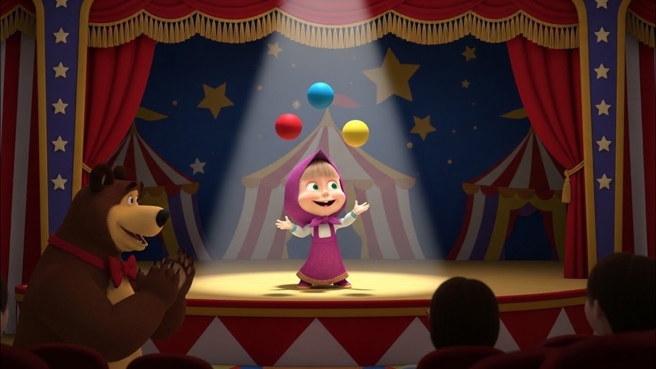 Masha Goes to the Circus! 🎭🎪 | Mascha und der Bär | New Episode | Kids Fun Cartoon