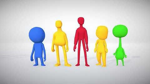 Ultimate Hyper Casual Characters (22 BodyTypes)