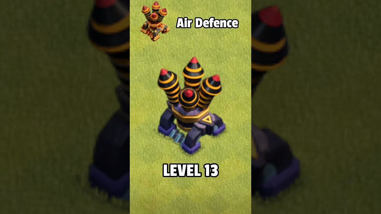 Air Defence Max Level 😍 Clash of Clans 