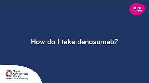 How do I take denosumab (prolia)? #denosumab #medicine #prolia
