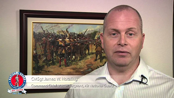 Command Chief Master Sgt  James W  Hotaling 377 National Guard birthday message