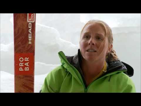 Crystal Wright in the Subaru Freeskiing World Tour