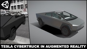Tesla CyberTruck In Augmented Reality With AR Foundation In Unity3d