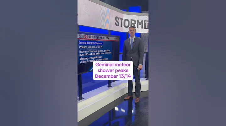 Geminid meteor shower peaks December 13/14, 2025