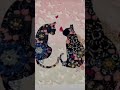 ¡ No Creerás el Resultado! Cuadro de Gatitos Enamorados con Glitter y Mariposas en Relieve