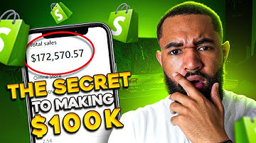 The SECRETS To Making Over 100K With Your Shopify Store In 2023