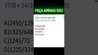 Expressões Numéricas Descomplicadas Aula Completa #enem #matemática #olimpiadasmatematicas