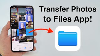 How to Transfer Photos and Videos to the Files App - Free Up iPhone Storage!!! screenshot 4