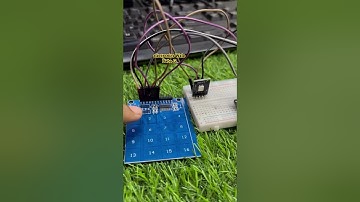 Say Goodbye to Keys: Creating a Touch-Activated Numpad Lock with TTP229 and Arduino!😲😲#short #diy