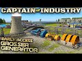 Großer Generator im UPDATE 1 in Captain of Industry Deutsch German Gameplay