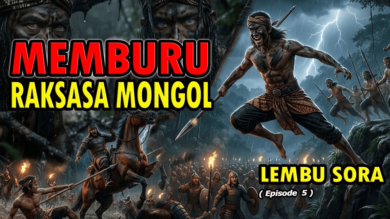 LEMBU SORA Episode 5 |Hancurkan Mongol! @MZGStoryChannel