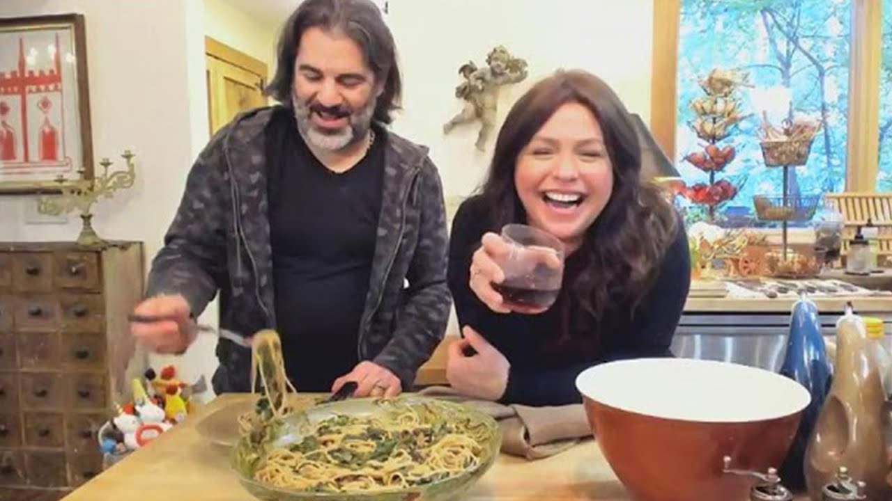 How To Make Umami Spaghetti With Rainbow Chard | Cook-along With Bob Harper & Rachael Ray | Rachael Ray Show
