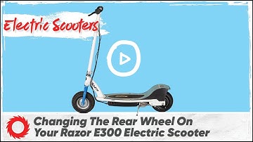 How to Replace the Rear Wheel on the Razor E300 Electric Scooter