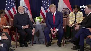 President Trump Participates in a Bilateral Meeting with the Prime Minister of the Republic of India