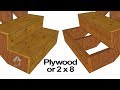 Should You Use 2 x 8 or Plywood Stair Risers? Should You Use 2 x 8 or Plywood Stair Risers?
