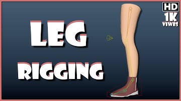 IK Leg Rigging in Autodesk Maya 2017