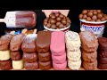 ASMR MALTESERS MAGNUM CHOCOLATE ICE CREAM DESSERT MUKBANG 몰티져스 초콜릿 아이스크림 먹방 チョコレート 咀嚼音 EATING SOUNDS