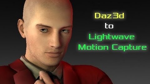 Daz to Lightwave Motion Capture Plugin and tutorial bundle