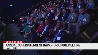 Connecticut superintendents meet to set tone for new school year